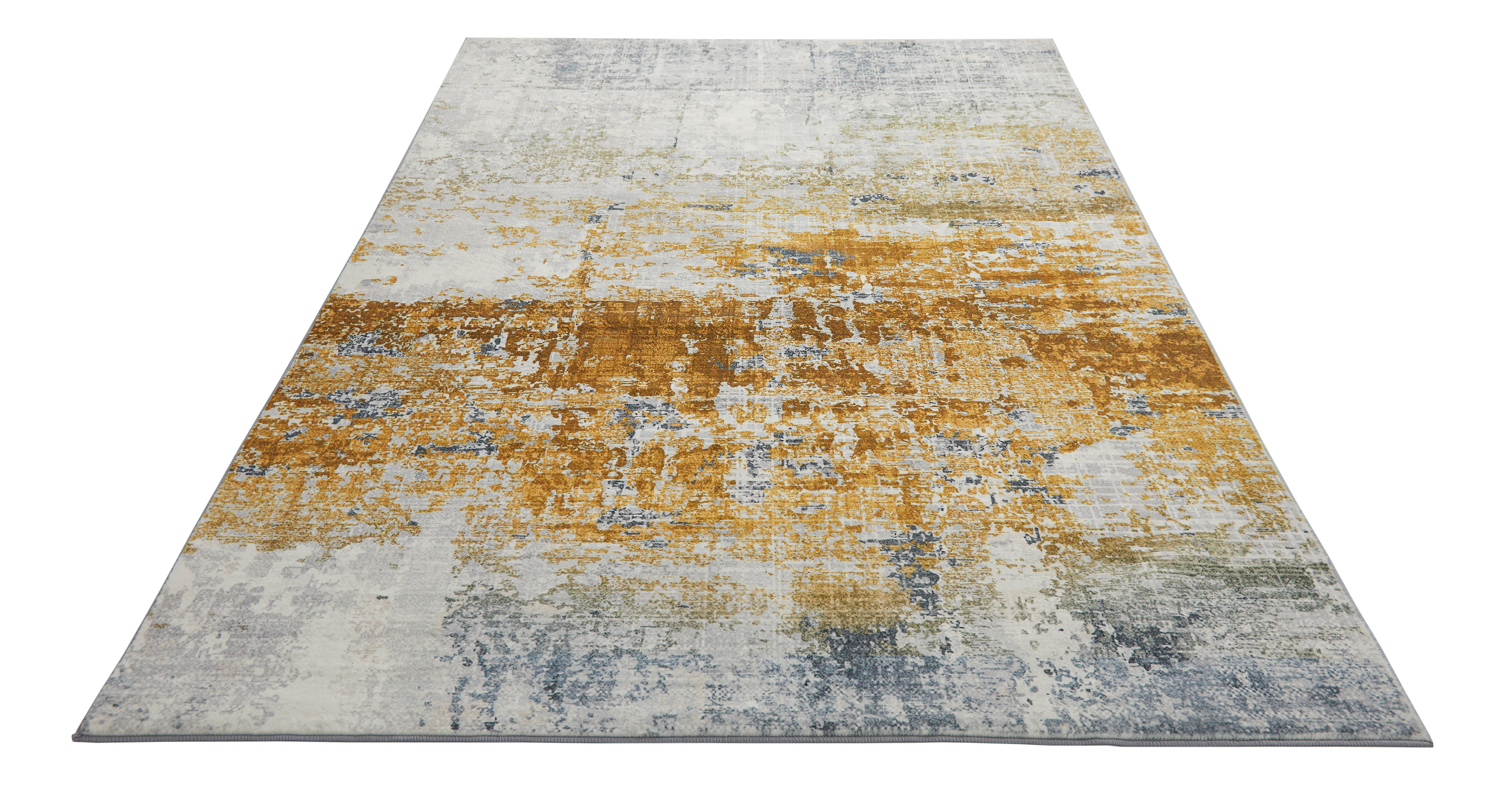 Concept Looms Lux Washable LUX09 Ivory Gold Rug